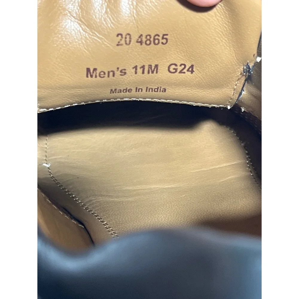 Johnston & Murphy polished black